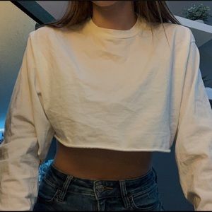 TNA white long sleeve